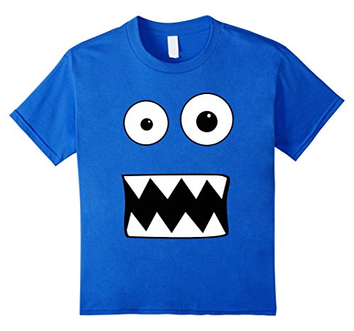 Monster Face Halloween Costume Shirt, Funny Cute Kids Gift