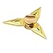 Blackobe Tri Fidget Hand Spinner Triangle Metal Finger Focus Toy ADHD Autism Kids/Adult (Gold)