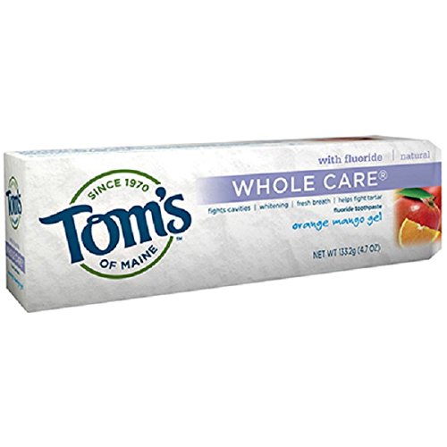 Toms Of Maine Tthpste Whlcare Gl Orng M