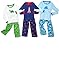 Leveret Boys 2 Piece Pajama Cotton Top & Fleece Pants (Size 2-14)