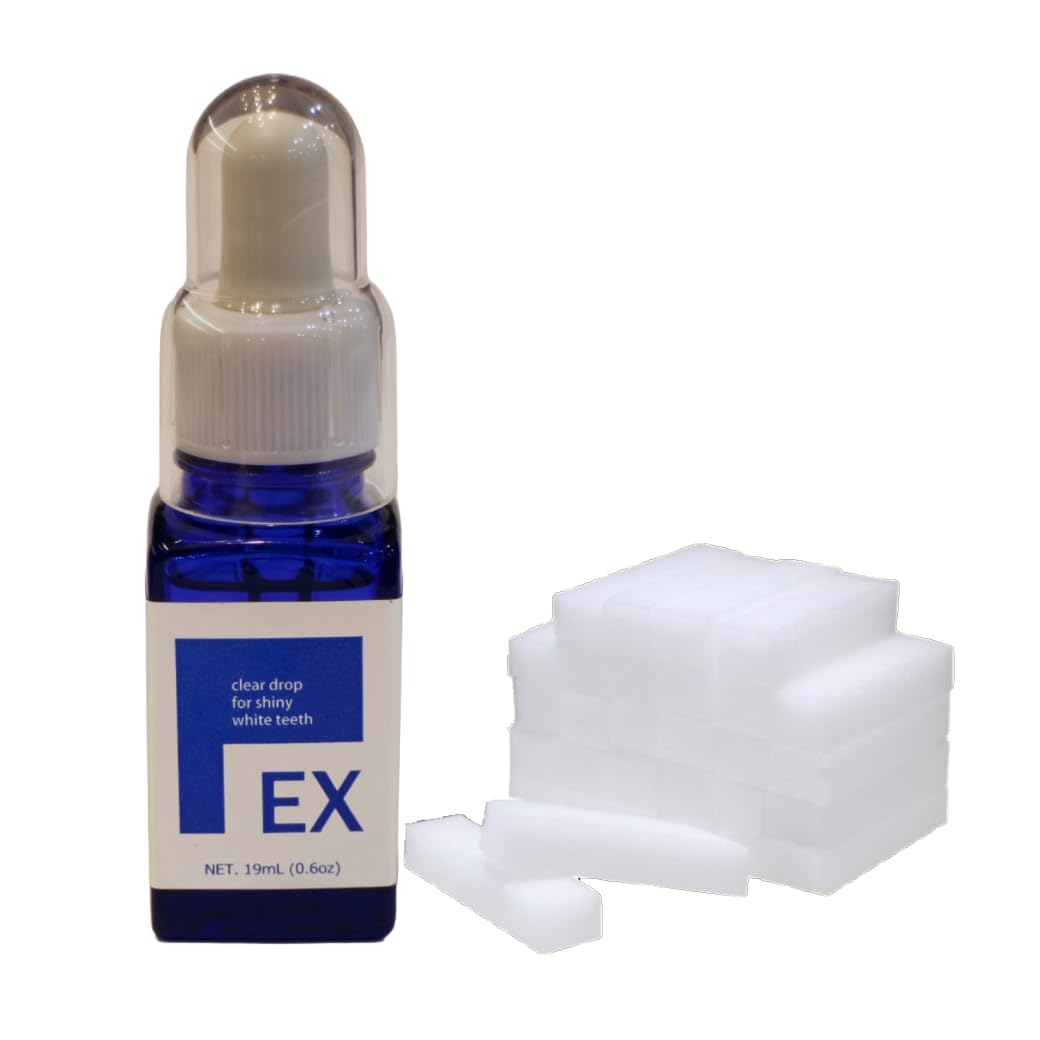 リジェンティス ポリリンホワイトＥＸ スターターセット 本体１本＋スポンジ歯ブラシ30個付 高濃度分割ポリリン酸配合 ステイン除去 コーティング 薬用 歯の美白美容液商品画像