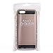 iPhone 6s Plus Case, Anuck Shockproof iPhone 6s Plus Wallet Case [Card Pocket] Anti-Scratch Protective Shell Rubber Bumper Case with Slide Card Holder Slot for Apple iPhone 6 Plus 6s Plus - Rose Gold