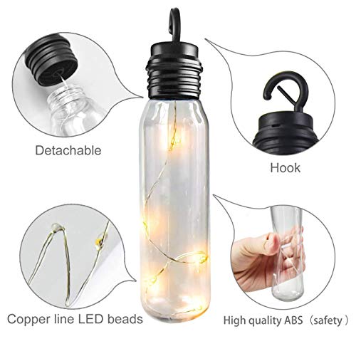 image for TOFU Waterproof LED Outdoor Solar String Lights, 24 Ft Patio Lights UL