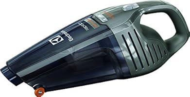 Electrolux R&aacute;pido ZB6106WDT - Aspirador de mano, bater&iacute;a TurboPower de Litio de 7.2 V de larga duraci&oacute;n, color tungsteno metalizado