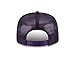 New Era NCAA LSU Tigers Men's Team Sleek Trucker 9FIFTY Snapback Cap, Purple, One Size