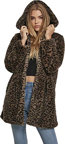 Urban Classics Ladies Leo Teddy Coat dames mantel - Image 4