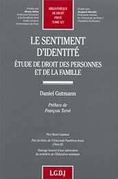 Le  sentiment d'identité