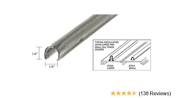 Crl 8 Stainless Steel Large Patio Door Sill Cover 6702a8 Tools