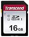 Transcend 16GB SDHC Memory Card, UHS-I U1 C10, Up to 95MB/s, Full HD Video Recording, for Canon, Nikon, Sony, Panasonic DSLR & Mirrorless Cameras, Free Data Recovery Software (TS16GSDC300S-E)