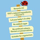 HEINZ Baby Food Fruit Puree Pouch Strawberry Banana Raspberry Apple 6x100g view 4