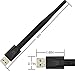 FARSIC 600Mbps AC Dual-band Wireless USB Adapter Wi-Fi Dongle Adapter with 2dBi Antenna Support Windows XP,Win Vista,Win 7,Win 8.1