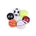 MarketBoss 6 PCS Golf Balls (Basketball, Football, Volleyball,Tennis, Baseball, 8-Ball) Double-Layer Construction 75% Strong Resilience Force Sports Practice Novelty Balls Golf Balls Gift