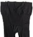 Mod & Tone Maternity Microfiber Opaque Tights, Wide Waist Band (Q1/Q2, Black (2 Pack))