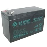 BB Battery 12V 34W/cell (15min) AGM Battery