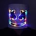 Fit Design DJ Mask Music Carnaval Helmets Full Head Masks Halloween Party Cosplay Costume Props Multicoloured LED Light Up DIY