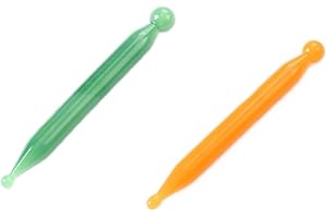 2 Multi-functional Meridian Massage Sticks Facial Body Acupuncture Tools Beauty Point Pen Head