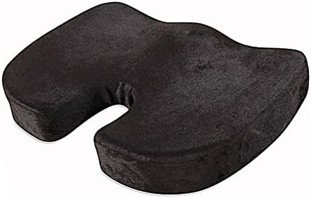 Seat Cushion for Office Chair-Memory Foam Coccyx Tailbone Sciatica
