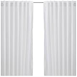 Ikea Matilda Set Of 2 Curtains Translucent With Loops 300 X 140 Cm