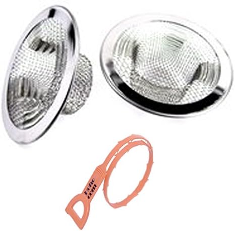 3pcs Metal Sink Strainer Drain Hole / Hair Catcher Drain Hole Filter Trap 2 / Hair Drain Drain Tool 1