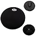 PAITITI 8 Inch Silent Portable Practice Drum Pad Round Shape with Carrying Bag Black Color