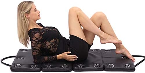 Couple's Bedroom Adventure Gear, Fun Black Adult Tuning Props, Handbag Soft Sponge Mat, Sturdy, Non-Slip, Waterproof