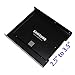 SNANSHI SSD Tray, 2.5 inch SSD HDD to 3.5 inch Metal Mounting Adapter Bracket Hard Drive Holder with 2 pcs 18 Inch SATA III 6.0 Gbps Cable