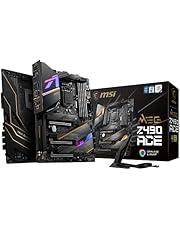 MSI MEG Z490 ACE Gaming Motherboard (ATX, 10th Gen Intel Core, LGA 1200 Socket, SLI/CF, Triple M.2 Slots, USB 3.2 Gen 2, Wi-Fi 6, Mystic Light RGB)