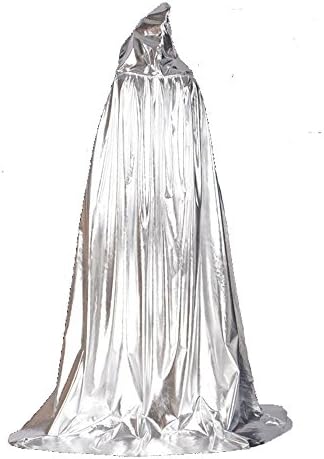 TOKYO-H Halloween Grim Reaper Costume Hooded Robe Cloak Witch Cosplay