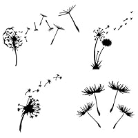 Dandelion Decals (Dandelion Black)