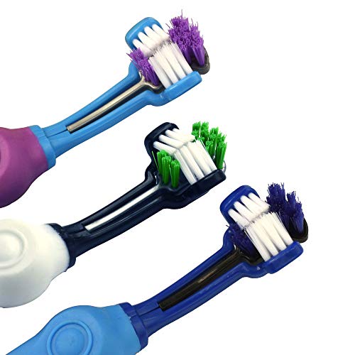 RosyLife Pet Dog Soft Toothbrush Dog Toothbrush Finger Toothbrush pet Toothbrush Small to Large Dogs (9 pcs-HLB)