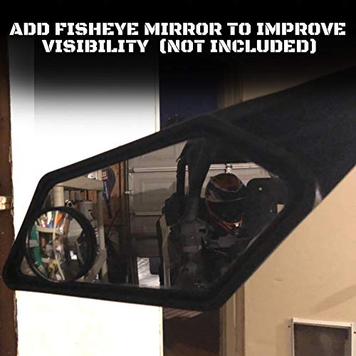 X3 Side Mirrors, A & UTV PRO Rear View Mirrors for Can am Maverick X3
