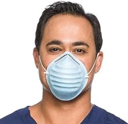 3M ESPE 1942FB Molded Face Masks Pack of 50