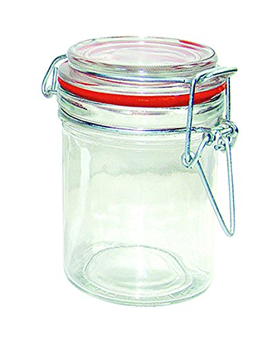 Grant Howard Terrines Preserve, Canning and Pickling Glass Jar, 10 oz, Clear