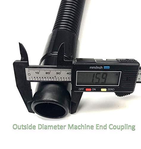 Maresh Products Vacuum Cleaner Attachment Flexible Extension Hose Kit with Tool Accessories for Many Brand Names Including Riccar, Simplicity, Eureka and Some Models of Shark Navigator
