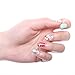 HIGH’S EXTRE ADHESION 20pcs Nail Art Transfer Decals Sticker Pattern Series The Cocktail Collection Manicure DIY Nail Polish Strips Wraps for Wedding,Party,Shopping, Travelling (Summer)