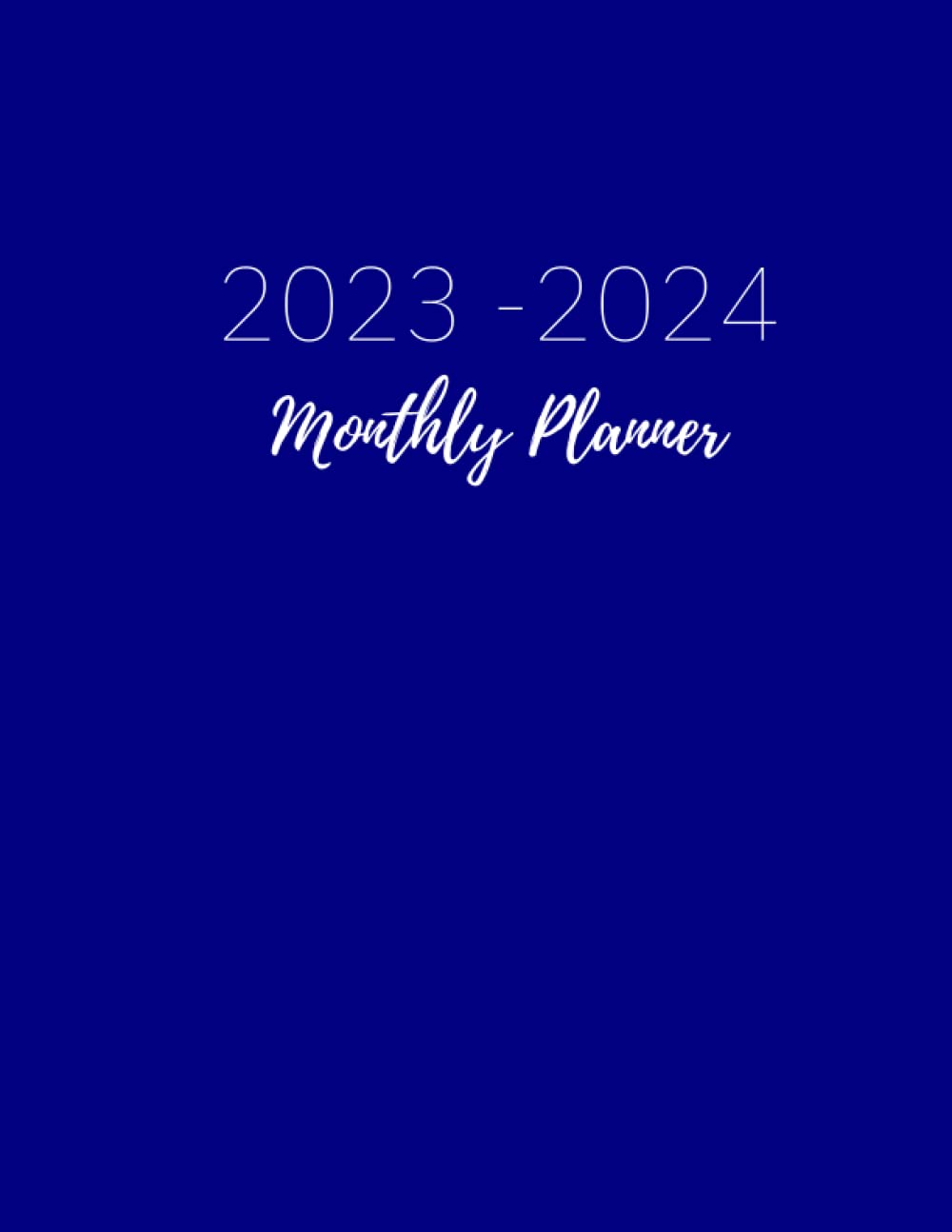 Ncsu 2023 24 Calendar 2023-2024 Monthly Planner: Large Two Year Planner Calendar Schedule  Organizer - Jan 2023 - Dec 2024 (24 Months) With Federal Holidays - Navy  Cover: 2023, Minoux Planners: 9798449794017: Amazon.com: Books