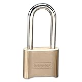 Master Lock - Resettable Combination Padlock, Brass, 2