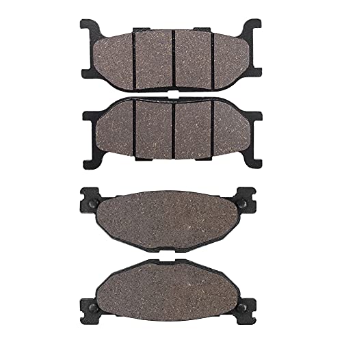 Front & Rear Brake Pads For Yamaha Majesty 400 YP400 2005-2013 - Semi-Metallic Motorcycle Brakes