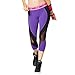 Zumba Women's Athletic Fashion Print Capri Legging with Breathable Mesh Panels, Galaxy, S