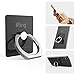 iRing Original - Include Hook Mount for Wall or Car Cradle. AAUXX Cell Phone Ring Grip Finger Holder, Mobile Stand, Kickstand, iPhone, Android, Smartphones, Tablets.(Jet Black)