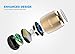 Ancord Micro Bluetooth Speaker TWS System Portable Tiny Body Loud Voice Shutter Button Selfie Features (Gold)