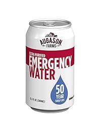Augason Farms 50 Year Ultra Purated Water 11.5 oz