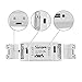 Sonoff Smart WIFI Switch Wireless Remote Control Timer ABS Module Universal Home Intelligent Center Socket Compatible with Alexa DIY Your Smart Home via iphone Android APP 2 Packs