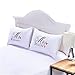 Sleepwish Mr Right Mrs Always Right Pillowcases Set of 2 Romantic Couple Pillowcases Gift Idea for Him and Her Bedding Pillow Shams (20 x 30 inch)