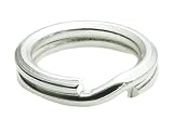 20pcs 6mm Sterling Silver Split Jump Ring Split Connector (Wire ~ 22GA or 0.6mm) for Charms Jewelry Craft Making SS275-6