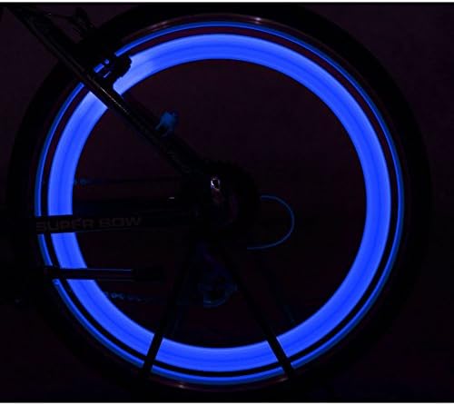 Eforcrazy Bicycle Spoke Wheel Light Taillight Waterproof Light Silicone Leaf Shape