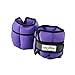 MaxxMMA 5 lbs Adjustable Neoprene Ankle Weights Pair, 2.5 lbs each (Purple)