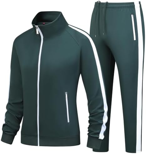 Feiairuike Men's Tracksuits 2 Piece Outfits Sweatsuits for Men