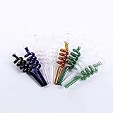 SOLLKO-HandmadeGlass Art Making Fragrance Oil Burner 6inch Male Join(8PCS)