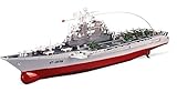 4CH Large aircraft carrier RC boat Electric toys remote control boat model spaceship Germany Battleship Simulation HT3827a